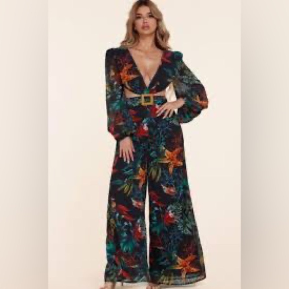 CUT-OUT STARFISH JUMPSUIT